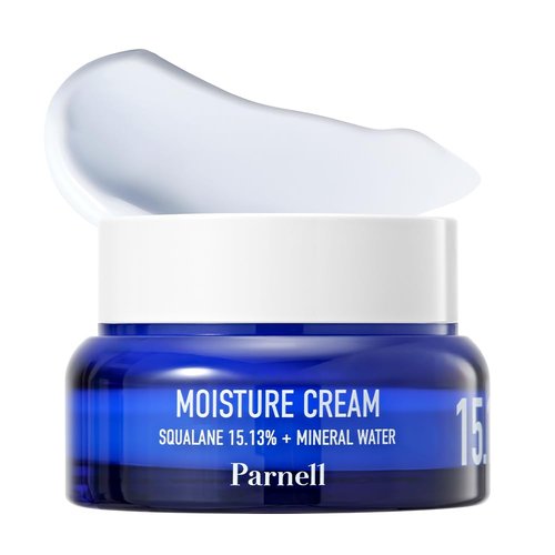 Parnell Squalane Moisture Cream - Deep Hydrating Face Moisturizer for Dry, Sensitive Skin | 1.69 fl. oz (50ml)
