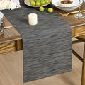 Vinyl Table Runner 12x72 Inch Non-Slip Heatproof for Kitchen Dining & Holiday Decor