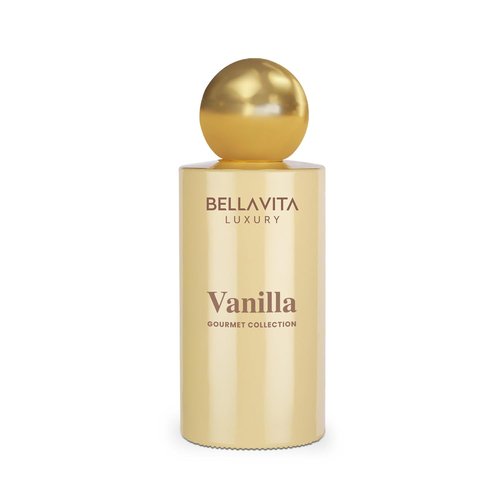 Bellavita Luxury Vanilla Eau de Parfum - Unisex Long-Lasting Fragrance | 100 ml (3.4 fl. oz.) | Gourmet Coconut & Vanilla Notes