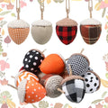 12 Pcs Fall Acorn Ornaments Hanging Decor for Thanksgiving Autumn Home