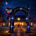 10 ft Tall Halloween Inflatable Black Cat Archway Outdoor Decor - Variation of THIS listing
