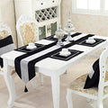 Black Rhinestone Tassel Table Runner 13x84 Inch Elegant Wedding Party Decor Variation of THIS listing
