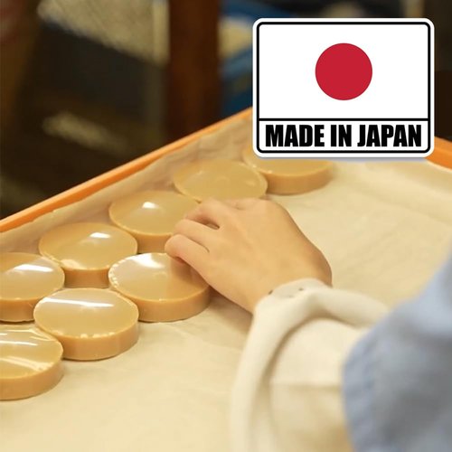 KAWASHIKI 100g Japanese Persimmon Handmade Soap Bar for Body - Persimmon Green Tea Helps Eliminate Body Odor for Men & Women
