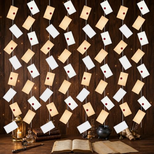 Wizard Party Banner with Floating Acceptance Letters, 8 Pack