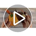 Pumpkin Fall Garland with Leaves & Acorns - 1pc Halloween & Thanksgiving Decor