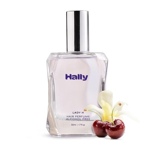 Hally Lady H Hair & Body Perfume - Alcohol-Free Cherry, Vanilla & Jasmine Mist - 50ml Hydrating Spray