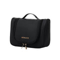 Duleylv Travel Hanging Toiletry Bag for Women Makeup Organizer with Handle Waterproof Travel Size Toiletries Large Makeup Bag for Travel Essentials Black