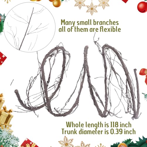 118-Inch Bendable Artificial Grapevines Garland Small Home Decor