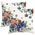 Halloween Ghost Pillow Cover 18x18 - White Decor for Sofa Chair Bed