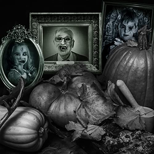 Halloween Decorations 12Pcs Gothic Portrait Posters - Style 5