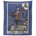 The Fool Tarot Card Tapestry Gothic Wall Hanging 60x50 Inches