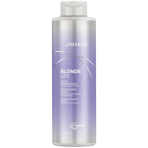 Joico Blonde Life Violet Conditioner - Neutralize Brassy Tones & Boost Shine | Sulfate-Free Formula with Monoi & Tamanu Oil