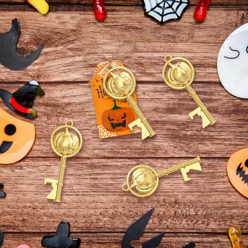 Halloween Pumpkin Bottle Opener Set - 24 Bulk Party Favors & Decorations