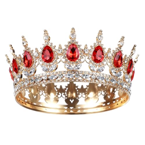 Women’s Queen Tiara Crown for Wedding Party Birthday Decorations