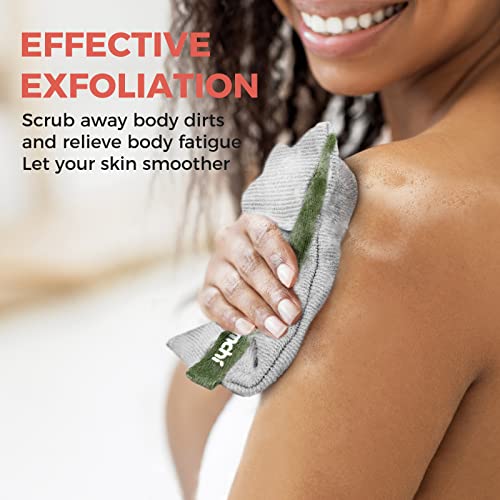 Gentle Exfoliating Soap Saver Bags for Bar Soap - 2 Pack, Grey