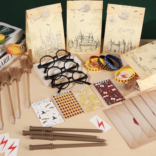 Wizard Party Favors Set - 84 Pieces for Birthday, Classroom, Halloween, and Magical Events