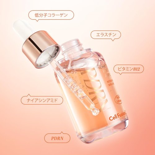 Cell Fusion C Collagen PDRN Ampoule, Salmon DNA PDRN Face Serum for Glow, Collagen, Niacinamide, Hydrating & Firming, Uneven Skin Tone, 1.18 fl.oz. / 35ml