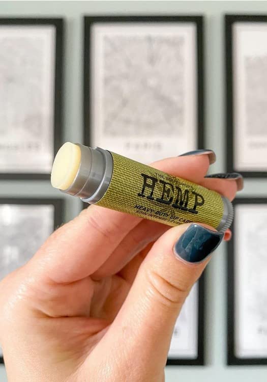 The Body Shop Hemp Lip Care - Heavy Duty Moisturizer for Dry Lips | Woody Scent
