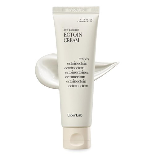 Ectoin Cream 10,000ppm - Korean Barrier Repair Moisturizer with Panthenol & Niacinamide | Fragrance-Free for Sensitive Skin | 1.69 fl oz