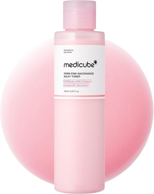 Medicube PDRN Toner - Hydrating Salmon DNA Milky Toner with Ceramide & Peptide | 5.07 fl. oz | Korean Skincare