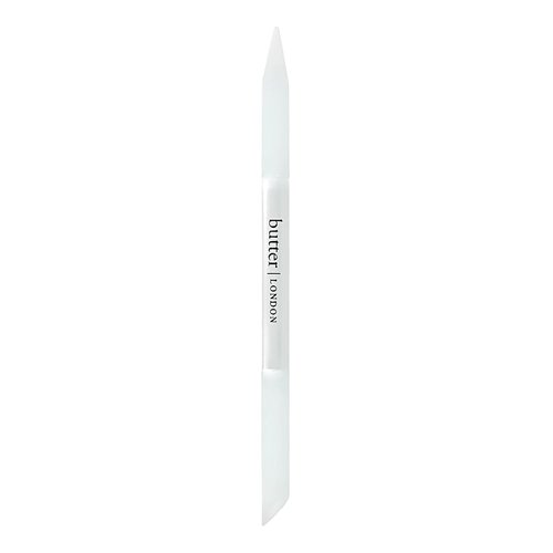 Butter London Glass Cuticle Pusher - Professional Salon Quality Tool for Natural Nails | Signature Glass Collection