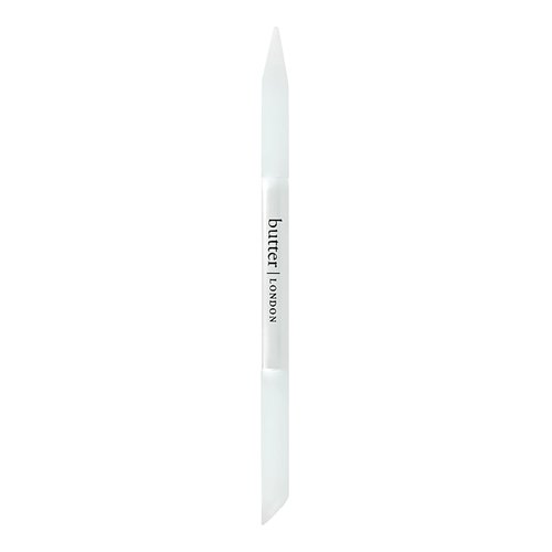butter London Glass Cuticle Pusher, Signature Glass Collection - Professional Cuticle Pushers & Scraper for Natural Nails - Salon Quality Manicure Pedicure Tool & Products for Fingernails & Toenails