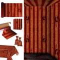 100 Ft Creepy Carnival Tablecloth Roll for Halloween Haunted Circus Backdrop