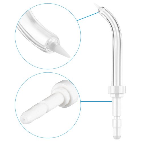 Flosser Replacement Tips for Waterpik Periodontal Tips Dental Water Flosser Tips Replacement Tips for Waterpik Water Flossers (Like WP-100) and Other Brand Oral Irrigators（6 Periodontal Tips）