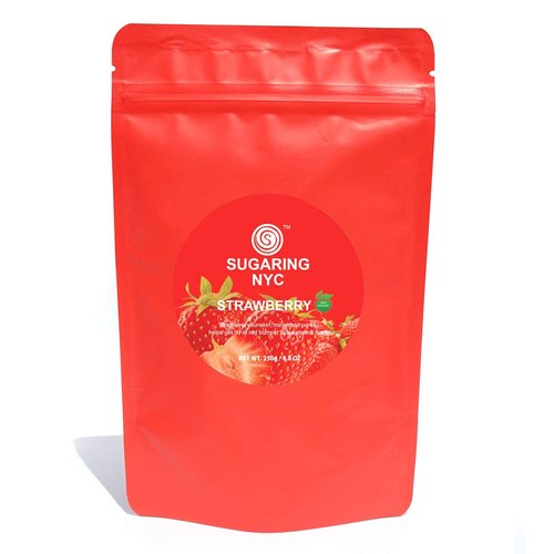 Sugaring Paste + Strawberry Scrub by Sugaring NYC