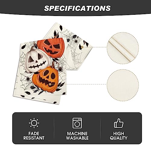 Halloween 13x72 Inch Table Runner Home Party Decor - Beige