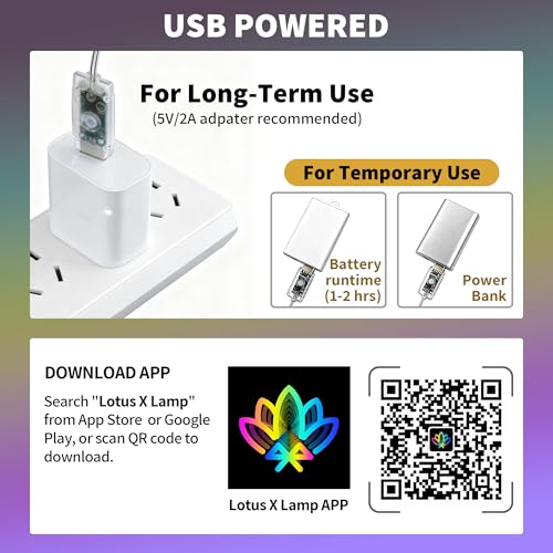 Color Changing USB Curtain Lights - RGB LED Fairy String with Remote App Control