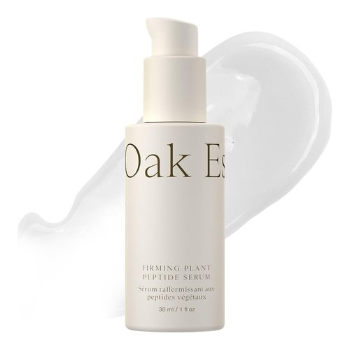 Oak Essentials Firming Plant Peptide Serum | Exosome Encapsulated Botanical Peptide Complex for Visibly Firmer, Plumper, Radiant Skin, 1 Fl Oz