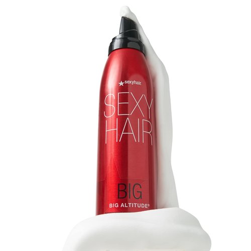 SexyHair Big Altitude Bodifying Blow Dry Mousse - 6.8 Oz | Volume & Hold | Humidity Resistant & Thermal Protection