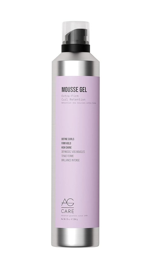 AG Care Mousse Gel - Extra-Firm Curl Retention for Long-Lasting Hold | 10 Fl Oz