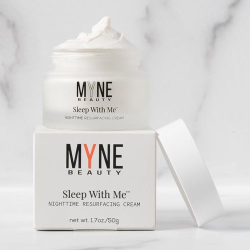 Sleep With Me Nighttime Resurfacing Cream - Anti-Aging Retinol Cream for Tone, Texture & Hydration