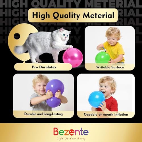 Purple Extra-Thick Latex Balloons 24 Inch Set of 12 - Durable Professional Decor Variation of THIS listing