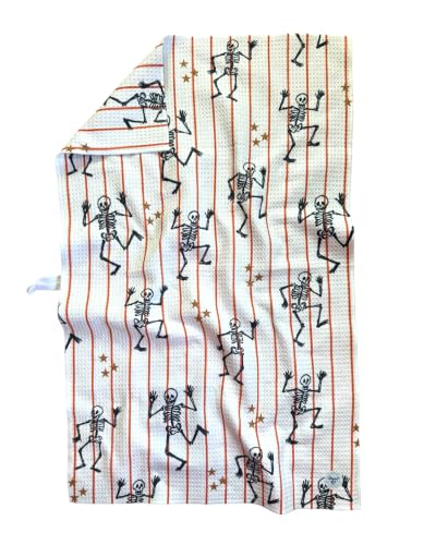 Halloween Ghosts Kitchen Towel Set - Absorbent Microfiber Dish Towels, 3 Pc