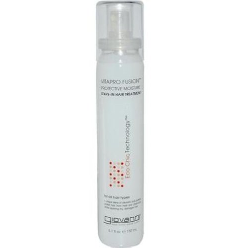 Giovanni Leave-In Conditioner Spray - Protective Moisture Treatment for All Hair Types | 5.1 Fl Oz