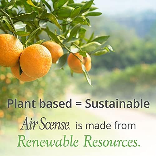Air Scense Air Freshener | Natural Orange Deodorizer Spray for Home & Bathroom - 7 fl oz (2-Pack)