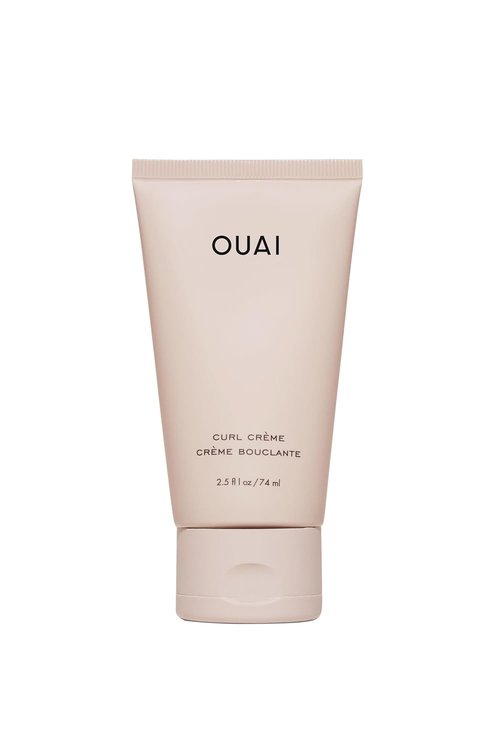 OUAI Curl Cream - Travel Size Curl Defining Cream with Chia & Linseed Oil - Hydrates & Tames Frizz (2.5 oz)