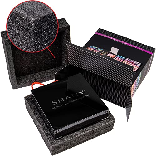 All In One Harmony Makeup Set with Eyeshadows, Lipstick & Brushes - Holiday Gift