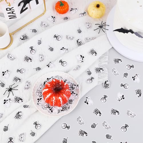Halloween She Found Her Boo Confetti - 200 Pieces Bridal Shower Party Decorations