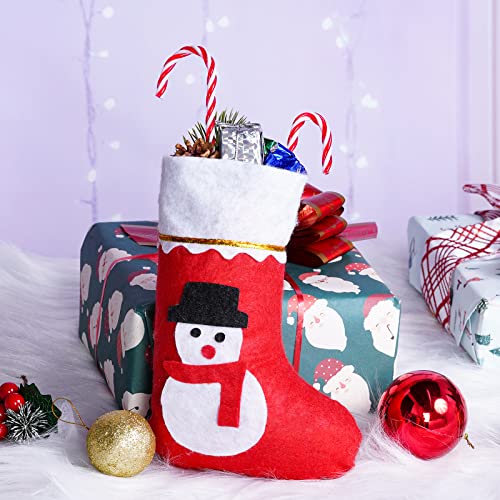 150 Pcs Plastic Christmas Candy Cane Ornaments - Red & White Hanging Decor