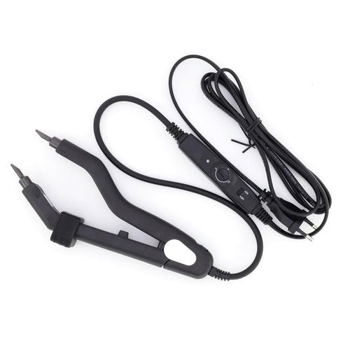 GlamorDove Profession Fusion Hair Extensions Tool Melting Heat Iron Hair Connector with Heat Shield Guards Wand for Keratin Extensions Tool for C/U/I/Flat Tip US Plug Temperature Adjustable
