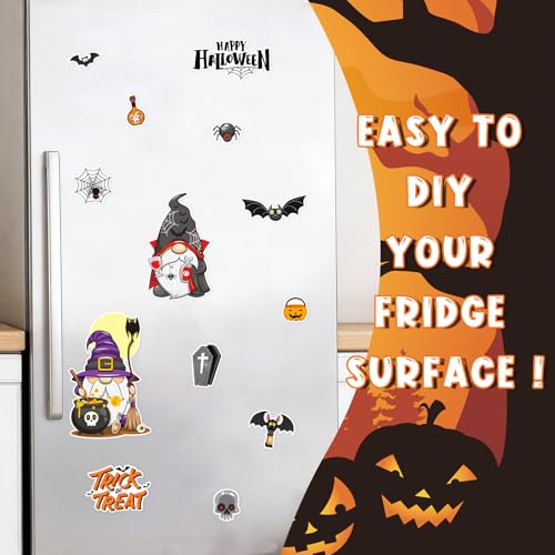 Halloween Magnet Set for Refrigerator Car and Home Decor - 13 Pieces
