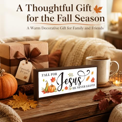 Fall Wooden Sign Faith Decor Pumpkin Harvest Halloween - Fall 10