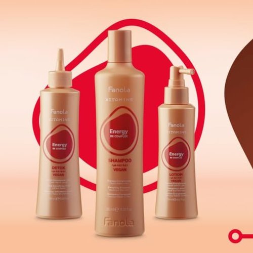 Fanola Energizing Dry Scalp Treatment for Itchy, Flaky Skin - Strengthening Scalp Lotion for Weak & Fine Hair - Formulated with Vitamin B & E Complex for Visibly Healthier Hair (150 ml)