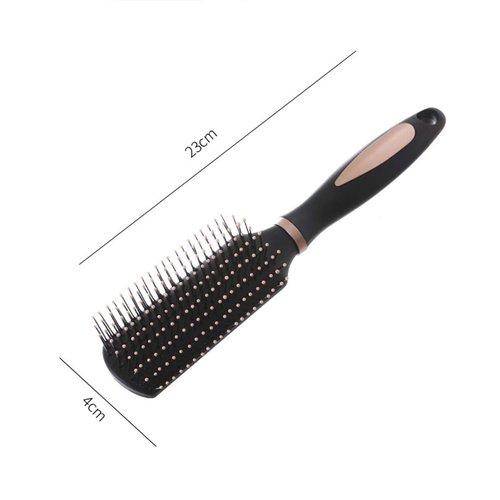 Skiennix Anti-Static Massage Hair Brush - Detangle & Style All Hair Types | Rectangle Design