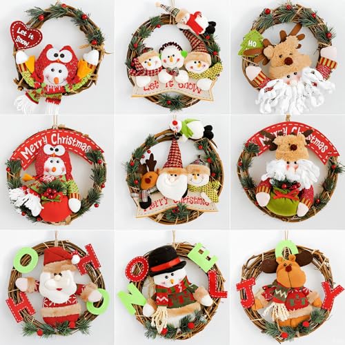 18 Pack 6 Inch Natural Grapevine Wreath Set for DIY Crafts Christmas & Wedding Decor