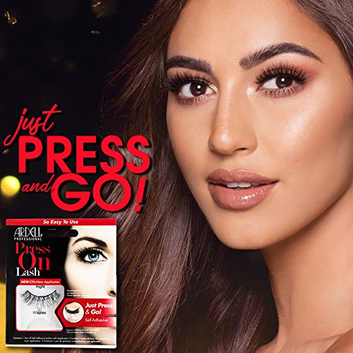 Self-Adhesive False Eyelashes Wispies 4 Pack - Natural Look & Glamour